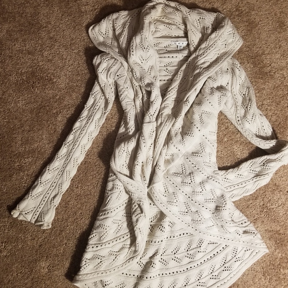 CAbi Open Fr. Circle Sweater, Excellent Condition